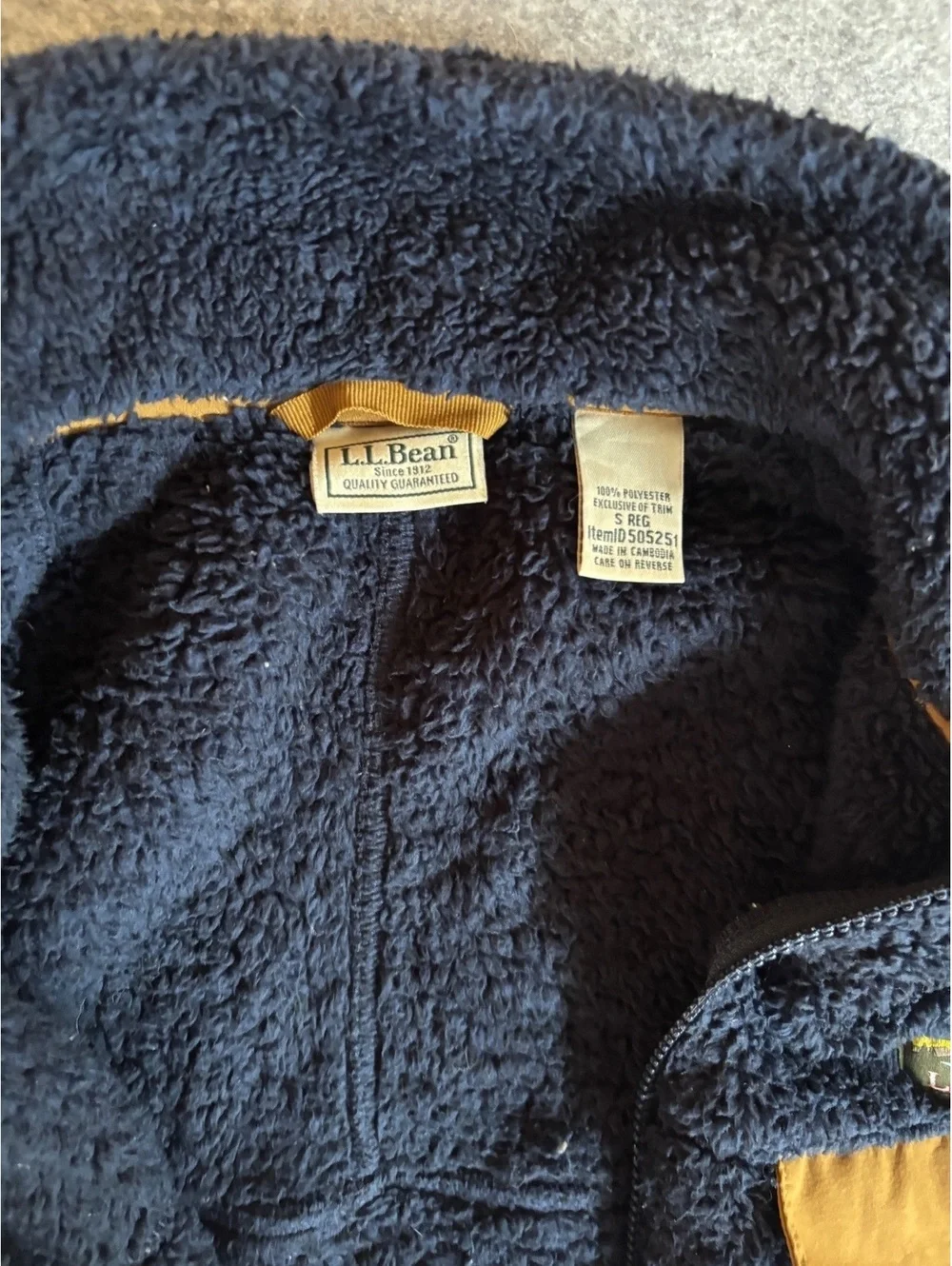 L.L. Bean fleece jacket